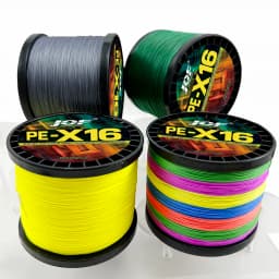 JOF X8 X16 Strands PE Braided Fishing Lines 0.16mm-0.8mm 18-200LB 300M 500M Multifilament Wires Sea Fish Line Ocean Rock Fshing
