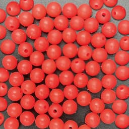 1000pcs/lot Fishing Floats Beads 3-12MM Hard/Soft Luminous Space Bean Round Float Balls Fishing Tools Accessory