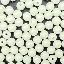 1000pcs/lot Fishing Floats Beads 3-12MM Hard/Soft Luminous Space Bean Round Float Balls Fishing Tools Accessory