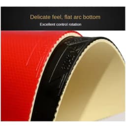 Reactor TORNADO V5 Sticky Loop Table Tennis Rubber With ITTF Approved Medium Hard with Max Internal Energy Ping Pong Sponge