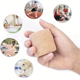 Sports Bandage Breathable Self-Adhesive Packing Elastic Bandage Pet Tape Sports Wrist Finger Joint Knee