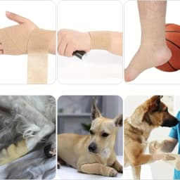 Sports Bandage Breathable Self-Adhesive Packing Elastic Bandage Pet Tape Sports Wrist Finger Joint Knee