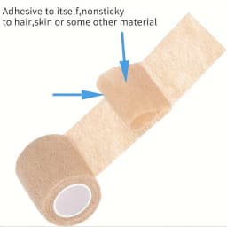 Sports Bandage Breathable Self-Adhesive Packing Elastic Bandage Pet Tape Sports Wrist Finger Joint Knee