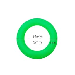 50Pcs/Pack Camping Nail Night Vision Luminous Ring Round Multi-functional Tents Accessories