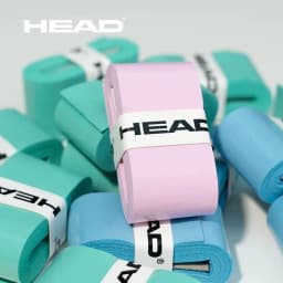 4/12pcs HEAD Tennis Racket Overgrip Sweat Band Absorption Grip PU Badminton Racket Handle Grip Tennis Griptape Padel Racket Grip
