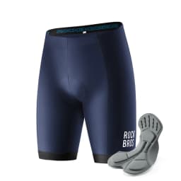 ROCKBROS Men's Cycling Shorts 3D Gel Pad Cycling Underwear Anti-Slip Breathable Bike Bicycle Liner Shorts Men MTB Road Riding