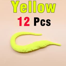 MNFT 12Pcs Mangum Dragon Tails Pike Muskie Steelhead Fly Tying Lure Saltwater Baitfish Fly Snake Wigle Tail Material Soft Worms