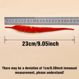MNFT 12Pcs Mangum Dragon Tails Pike Muskie Steelhead Fly Tying Lure Saltwater Baitfish Fly Snake Wigle Tail Material Soft Worms