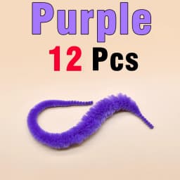 MNFT 12Pcs Mangum Dragon Tails Pike Muskie Steelhead Fly Tying Lure Saltwater Baitfish Fly Snake Wigle Tail Material Soft Worms