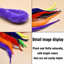 MNFT 12Pcs Mangum Dragon Tails Pike Muskie Steelhead Fly Tying Lure Saltwater Baitfish Fly Snake Wigle Tail Material Soft Worms