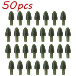 Quick Change Fishing Line Connector Beads, PVC Material, Secure Snap-in Method Feeder Connectors for Fishing Accessories