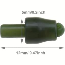 Quick Change Fishing Line Connector Beads, PVC Material, Secure Snap-in Method Feeder Connectors for Fishing Accessories