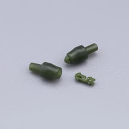 Quick Change Fishing Line Connector Beads, PVC Material, Secure Snap-in Method Feeder Connectors for Fishing Accessories