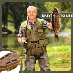 2pcs/3pcs/6pcsCarp Fishing Method Feeders,20g/30g/40g/50g/60g Fishing Feeders with Quick Realease Mould,Carp Fishing Accessories