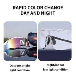 Santic Cycling Glasses Outdoor Sports Sunglasses Men Women Eyewear Sport Polarized Glasses Road Cycling UV400 Protection Glasses