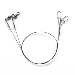 Fishing Line 30cm 35cm 14/18KG Titanium Anti Bite Leader Line With Swivel Duo-Lock Snap For Predatory Fish Lines Parts