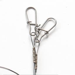 Fishing Line 30cm 35cm 14/18KG Titanium Anti Bite Leader Line With Swivel Duo-Lock Snap For Predatory Fish Lines Parts