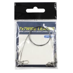 Fishing Line 30cm 35cm 14/18KG Titanium Anti Bite Leader Line With Swivel Duo-Lock Snap For Predatory Fish Lines Parts