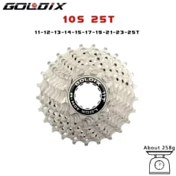 GOLDIX Road Bike 8 9 10 11 12Speed 11-25T/28T/32T/34T/36T Bicycle Cassette Freewheel for SHIMAN* HG Bicycle Accessories