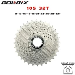 GOLDIX Road Bike 8 9 10 11 12Speed 11-25T/28T/32T/34T/36T Bicycle Cassette Freewheel for SHIMAN* HG Bicycle Accessories