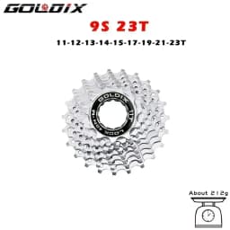 GOLDIX Road Bike 8 9 10 11 12Speed 11-25T/28T/32T/34T/36T Bicycle Cassette Freewheel for SHIMAN* HG Bicycle Accessories