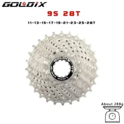 GOLDIX Road Bike 8 9 10 11 12Speed 11-25T/28T/32T/34T/36T Bicycle Cassette Freewheel for SHIMAN* HG Bicycle Accessories