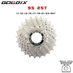 GOLDIX Road Bike 8 9 10 11 12Speed 11-25T/28T/32T/34T/36T Bicycle Cassette Freewheel for SHIMAN* HG Bicycle Accessories