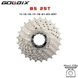 GOLDIX Road Bike 8 9 10 11 12Speed 11-25T/28T/32T/34T/36T Bicycle Cassette Freewheel for SHIMAN* HG Bicycle Accessories
