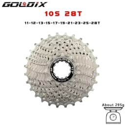 GOLDIX Road Bike 8 9 10 11 12Speed 11-25T/28T/32T/34T/36T Bicycle Cassette Freewheel for SHIMAN* HG Bicycle Accessories