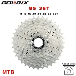 GOLDIX Road Bike 8 9 10 11 12Speed 11-25T/28T/32T/34T/36T Bicycle Cassette Freewheel for SHIMAN* HG Bicycle Accessories
