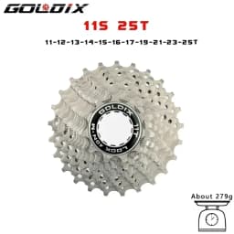 GOLDIX Road Bike 8 9 10 11 12Speed 11-25T/28T/32T/34T/36T Bicycle Cassette Freewheel for SHIMAN* HG Bicycle Accessories