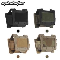 High-Performance Helmet Battery Pack - Versatile Auxiliary Bag, Elastic Strap Design for Hunting and Outdoor Use