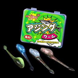 Rosewood Crappie Minnow Shad Soft Baits 5cm Ajing Worm Fishing Lure Willow Tail TPR Floating Drop Shot Ocean Rock Fishing Tackle