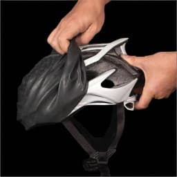 Cycling Helmet Cover, Fits Most Bike Helmets - Keeps Wind, Rain and Sun Away from Head;