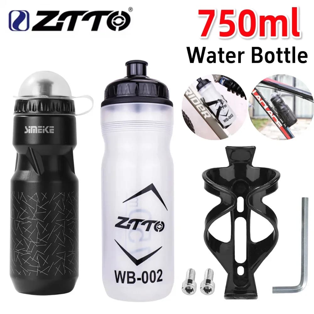 MTB Bicycle Water Bottle Portable Kettle Drink Accessory Cycling Hiking Mountain PP Water Bottle for Outdoor Sport