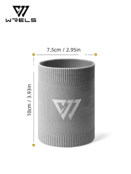 WRELS 1/2PCS Sports Wrist Guard Breathable Sweat Absorbing Wrist Band Men Lightweight Basketball Volleyball Fitness Wristbands
