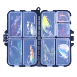 12Grid9Gluya Sea Fishing Accessories Box Flip-top Fishing Gear Storage Box