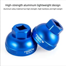 TOOPRE Bicycle Bottom Bracket Sleeve Tool Road Mountain Bike Integrated Threaded Bottom Bracket Removal Installation Tools