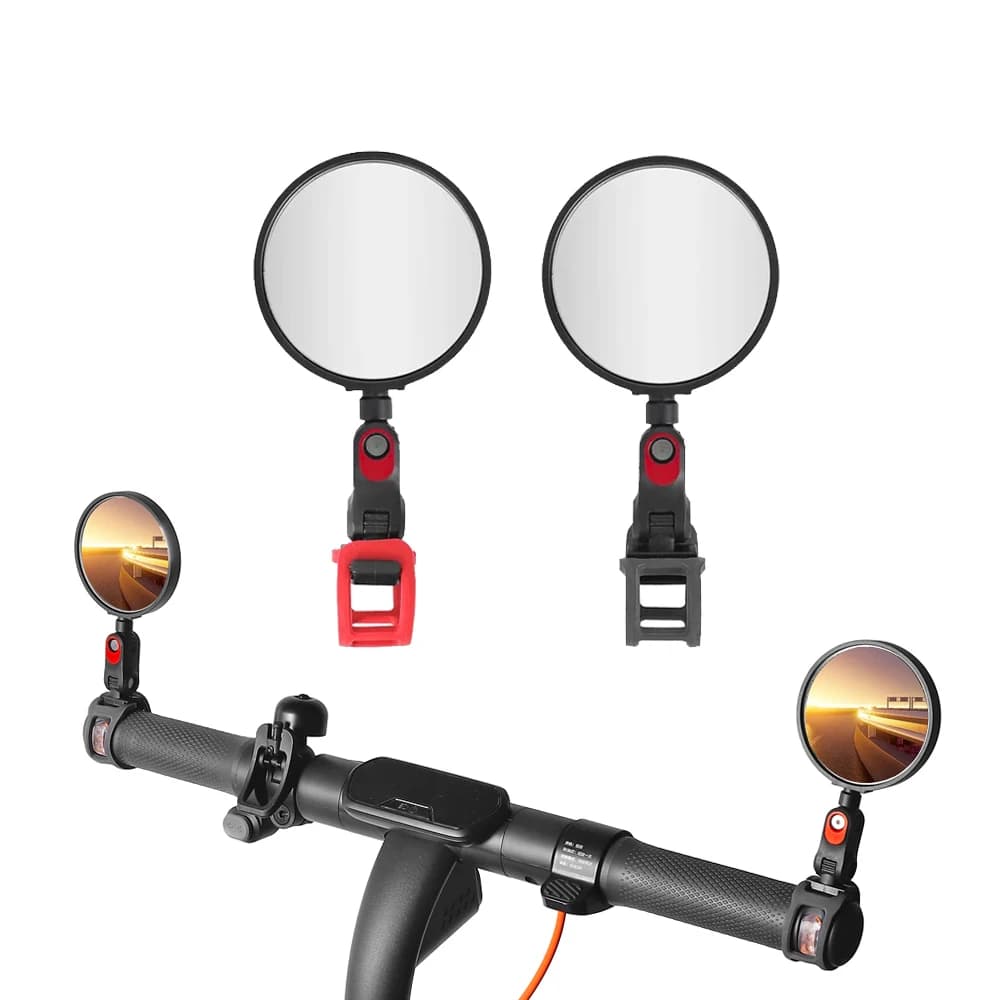 Rear-view Mirror for Ninebot MAX G3 G2 ZT3 Pro F3 F3Pro E3 E3Pro E2Pro F2Pro F2Plus C2Pro Electric Scooter Rear View Mirrors
