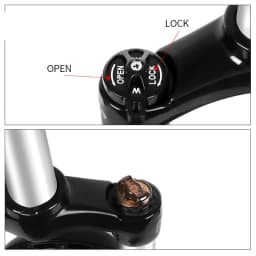 SUNTOUR XCM MTB Forks 26/27.5/29 inch Aluminium Hydraulic Shoulder Locking Mechanical Spring Forks Mountain Bike Disc Fork