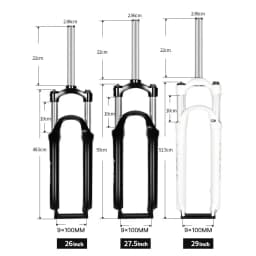 SUNTOUR XCM MTB Forks 26/27.5/29 inch Aluminium Hydraulic Shoulder Locking Mechanical Spring Forks Mountain Bike Disc Fork
