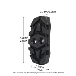 RRSKIT Mountain Bike Lock Shoe Cleat To Flat Pedal Converter Cover For Shimano/Specialized/Trek And Most MTB Bike Lock Shoes
