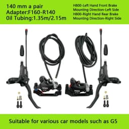 Electric Scooter Brake H800/H880 Electric Scooter Hydraulic Disc Brake For KUKirin G2 MAX G2 Master G3 Pro G4 G5