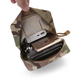 Outdoor Tactical Pouch Oxford EDC Molle Tool Pack Zipper Waist Accessories Durable Belt Camo Bag For Hunting Hiking Sports