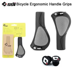 ODI OC1 Bicycle Grips 22.2mm Large Pad Bike Handlebar Cover MTB Anti-Slip Grips Ergonomic Cycling Rubber Ball Handle Accessories
