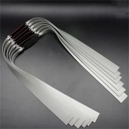 10PCS Powerful Catapult Latex Tape Flat Elastic Band Slingshot Hunting Replacement Accessory Resilient Natural Rubber Slingshot
