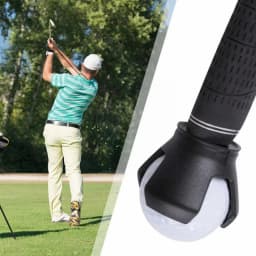 Golf Balls Picker Ball Pick Up Clamp Rubber Zinc Alloy Golf Supplies Golf Accessories Convenient Practical Golf Training Aids