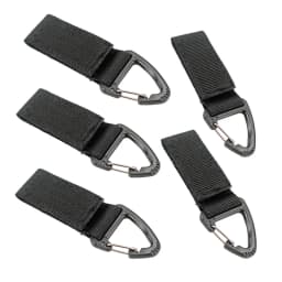 Outdoor Camping Hiking Climbing MultiTool Molle Nylon Webbing Clip EDC Tool Belt Ribbon Keychain Clasp Hook Carabiner Buckle