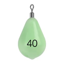 WEIHE  Size8#30g Size16#60g Size20#75g Size30#112g Size35#130g Size40#150g Luminous Lead Sinker With Soft Plastic Shell