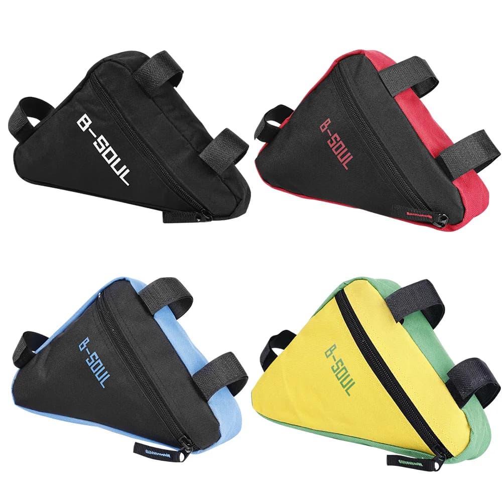 Mountain Bike Bag Triangle Waterproof Cycling Bag Front Tube Frame Bag Bicycle Accessories